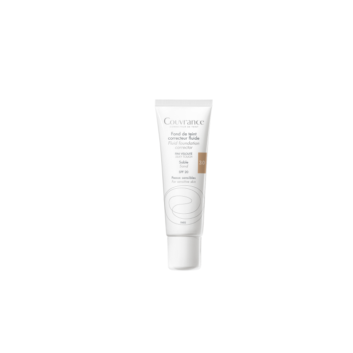 Deckkraft Korrekturfluid Foundation Sand 3.0 Avène - Tube mit 30 ml