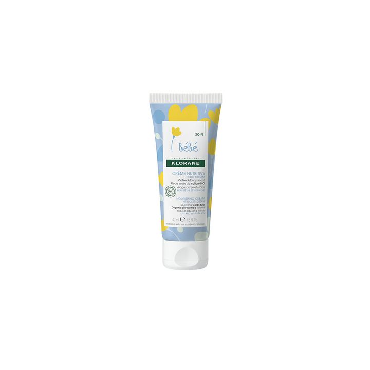 Nährende Kaltcreme Klorane Baby - Tube mit 40 ml