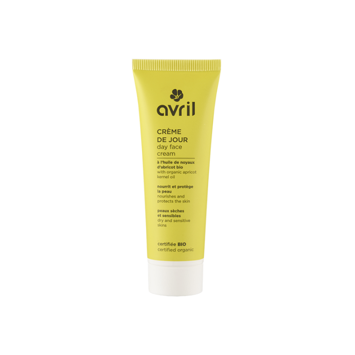 Bio-Tagescreme für trockene und empfindliche Haut Avril - Tube 50 ml