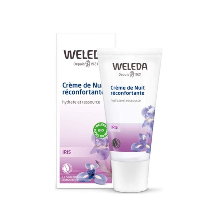 Beruhigende Nachtcreme Iris Weleda - 30 ml Tube
