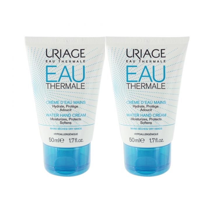Uriage Wassercreme für die Hände - 2x50 ml Set