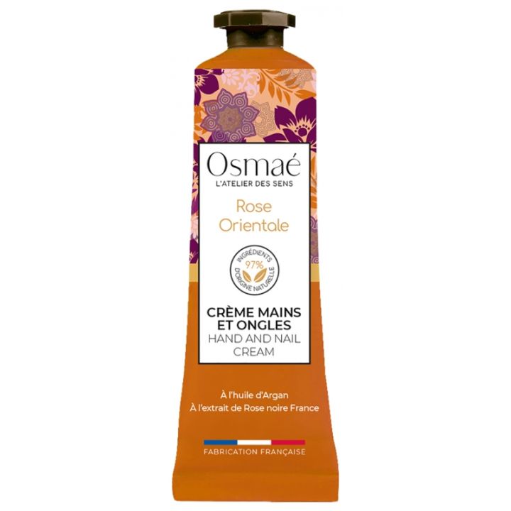 Hand- und Nagelcreme Rose Orientale Osmaé - 30 ml Tube