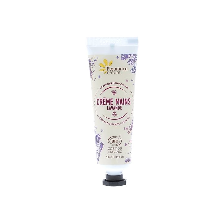 Bio-Lavendel-Handcreme Fleurance Nature - 30 ml Tube