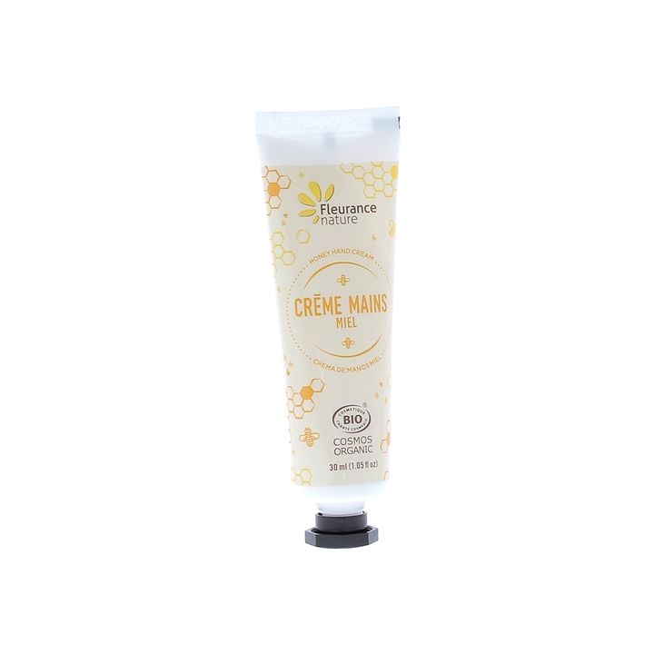 Bio-Honig-Handcreme Fleurance Nature - 30 ml Tube