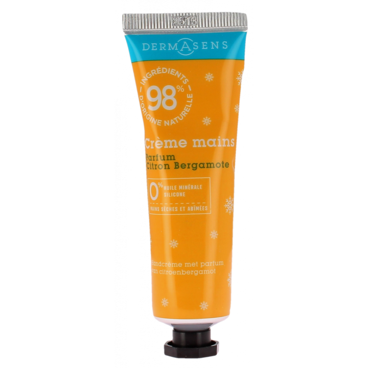 Handcreme mit Bergamotte-Zitronenduft Dermasens - 30ml Tube