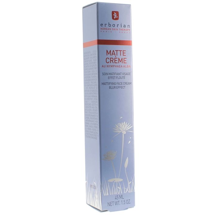 Mattierende Creme mit Nymphaea Alba Erborian - 45 ml Tube