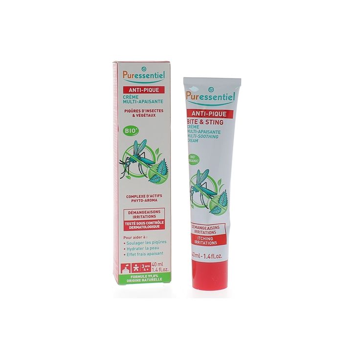 Multi-beruhigende Anti-Juckreiz-Creme Puressentiel - 40 ml Tube