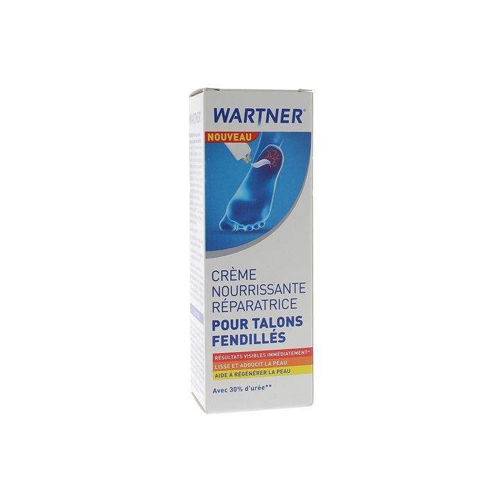 Wartner reparierende nährende Creme für rissige Fersen - 50ml Tube