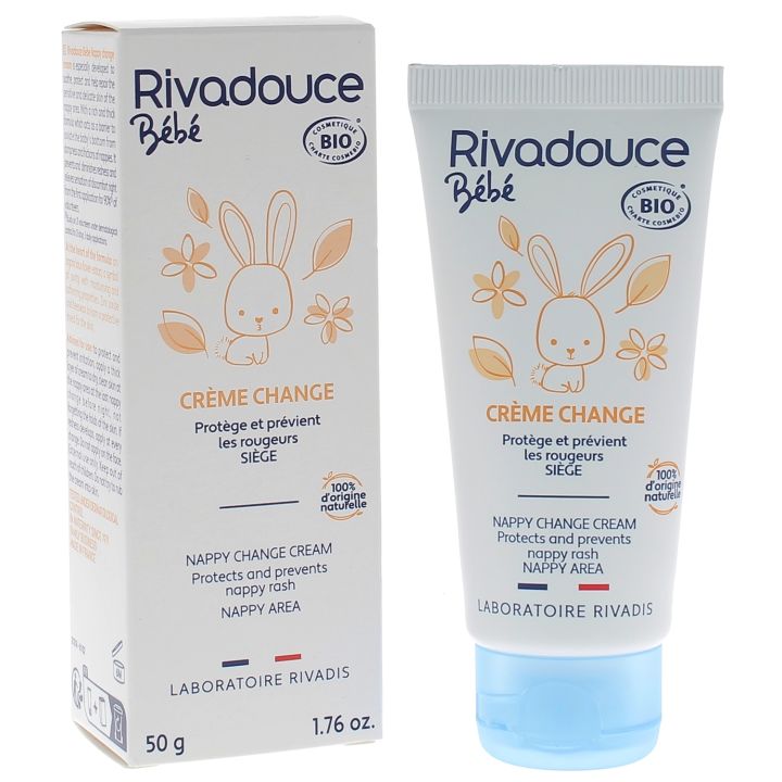 Bio-Baby-Wickelcreme Rivadouce - Tube mit 50 g