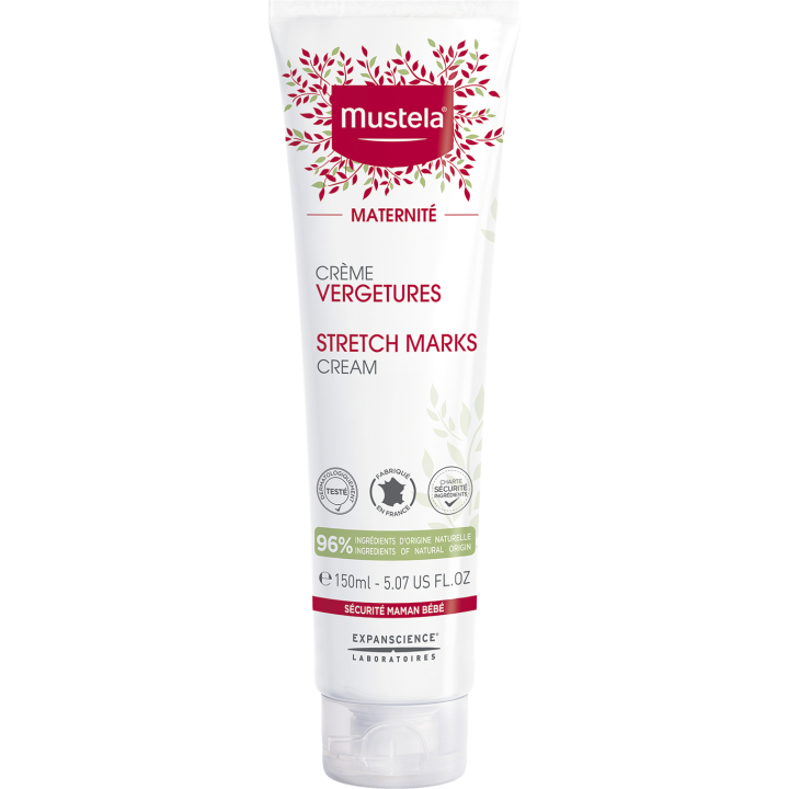 Mustela 3-in-1 Schwangerschaftsstreifen-Präventionscreme - 150 ml Tube