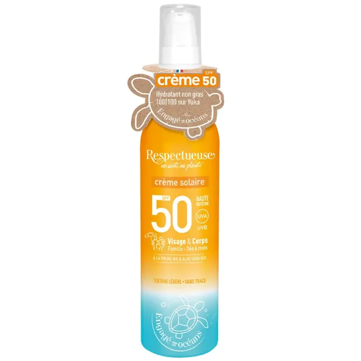 Sonnenschutzmittel SPF50 Respektvoll - Spray von 100ml