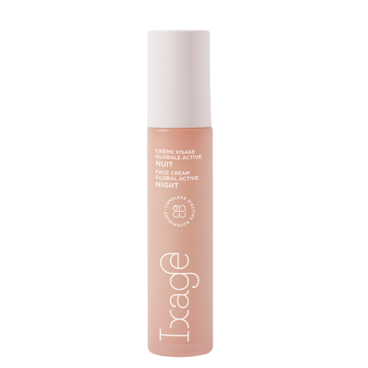 Aktive Nacht-Gesichtscreme Ixage - Pumpflasche mit 45 ml