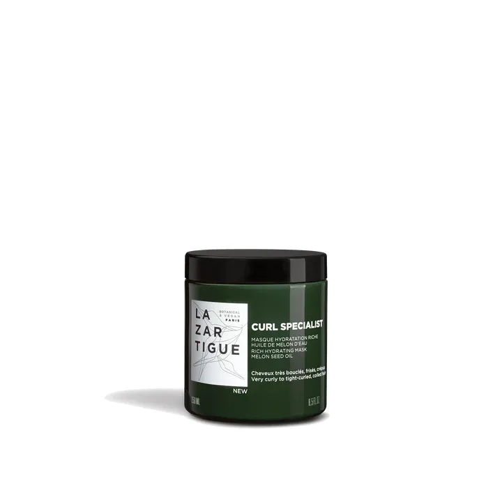 Curl Specialist Feuchtigkeitsmaske reichhaltig Lazartigue - 250ml Topf