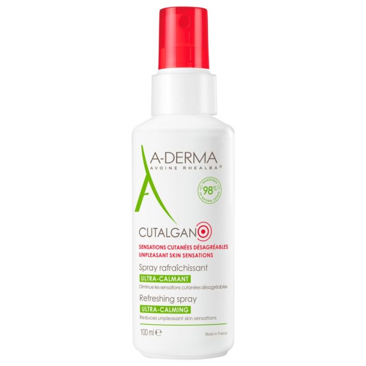 Cutalgan erfrischendes ultra-beruhigendes Spray A-derma - Spray von 100 ml