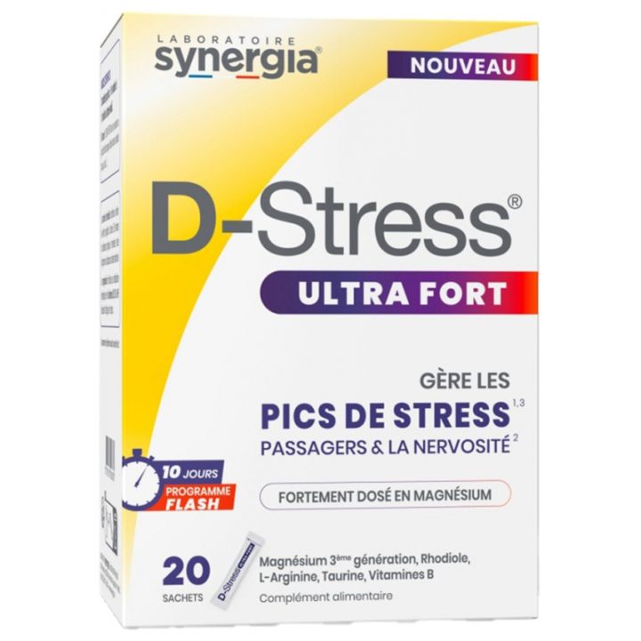 D-Stress ultra stark Synergia - Schachtel mit 20 Beuteln