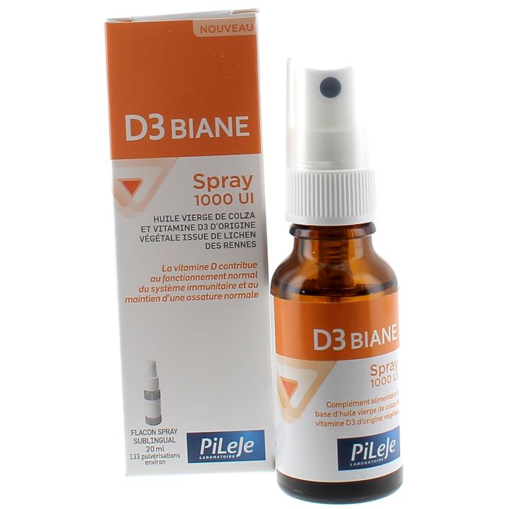 D3 Biane Pileje - Spray von 20 ml