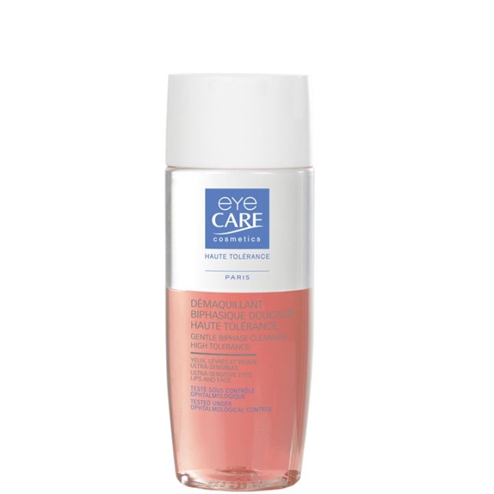 Zweiphasiger sanfter Make-up Entferner mit hoher Verträglichkeit Eye Care - Flasche mit 150 ml
