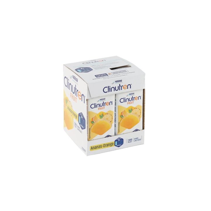 Clinutren Fruchtgeschmack Ananas Orange Nestlé - 4 Packungen à 200 ml