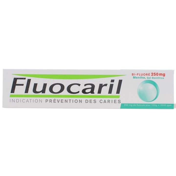 Bi-Fluorid Zahngel 250 mg Fluocaril - Tube mit 125 ml
