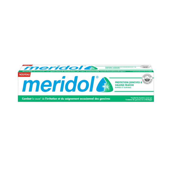 Zahnpasta für Zahnfleischschutz und frischen Atem Meridol - Tube mit 75 ml