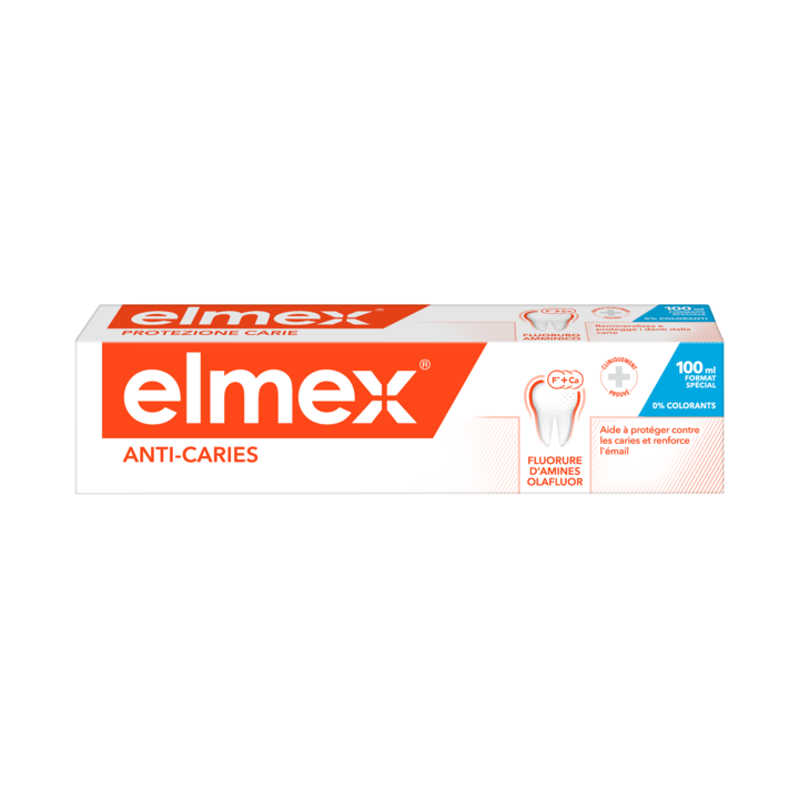 Elmex Kariesprophylaxe Zahnpasta - Tube mit 100 ml