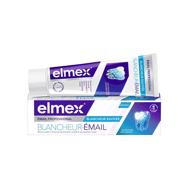 Elmex Zahnpasta für weiße Zähne - 75ml Tube