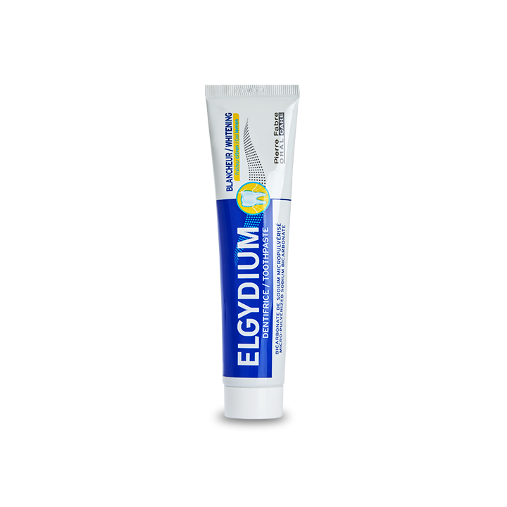 Zahnpasta für weiße Frische mit Zitrone Elgydium - 75 ml Tube