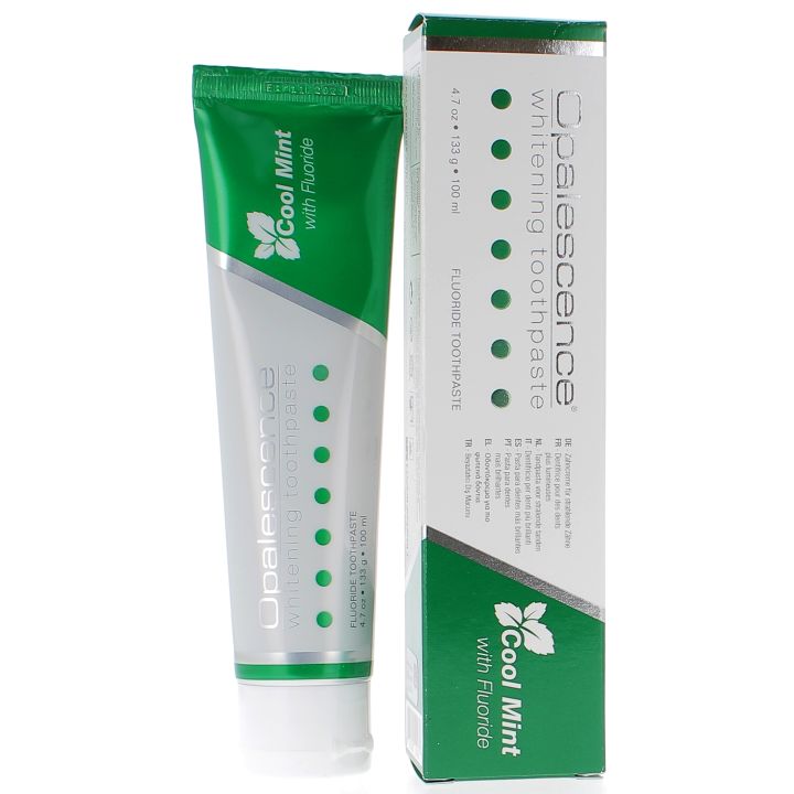 Zahnpasta mit sanftem Minzgeschmack und Fluorid Opalescence - Tube mit 100 ml