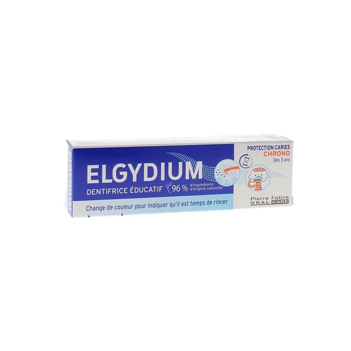 Erziehungszahnpasta Chrono Kinder Elgydium - Tube mit 50ml