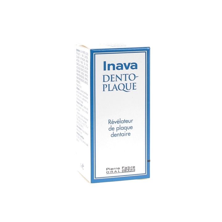 Dento-Plaque Plaque-Entferner Inava - Flasche mit 10 ml