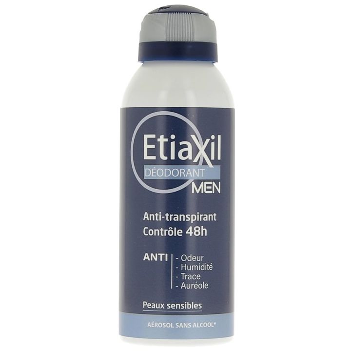 Deodorant Men Anti-Transpirant 48h Kontrolle Etiaxil - Aerosol 150 ml