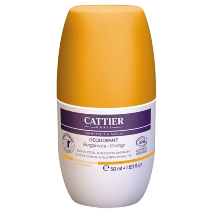 Deodorant Roll-on Frische Zitrus Bio Cattier - Roll-on von 50 ml