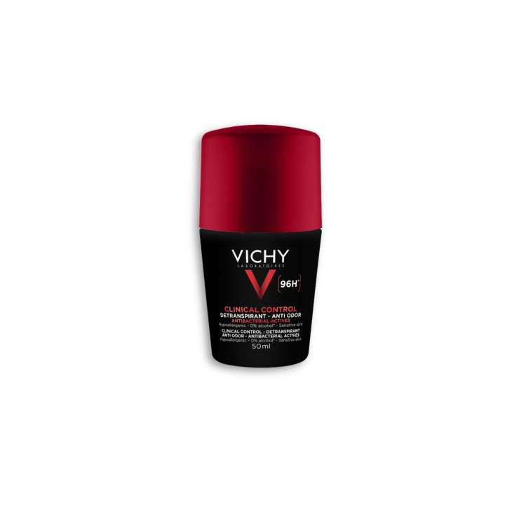 Deodorant antitranspirant Clinical Control 96h Vichy Homme - Roll-on 50ml