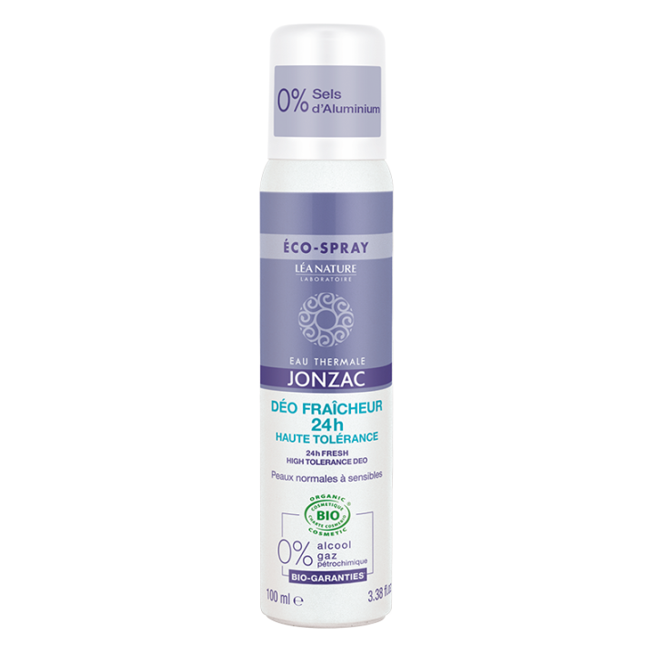 Deodorant Frische 24h hohe Verträglichkeit bio Thermalwasser Jonzac - Spray 100 ml