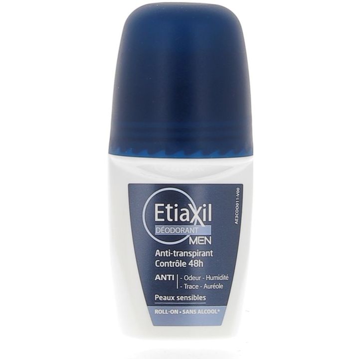 Antitranspirant-Deodorant für Männer 48h Etiaxil - Roll-on mit 50 ml