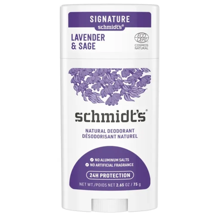 Natürlicher Deodorant Lavendel und Salbei Schmidt's - Stick mit 75g