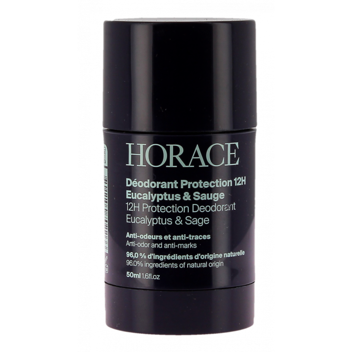 Deodorant Schutz 12h Eukalyptus und Salbei Horace - Stick 50ml