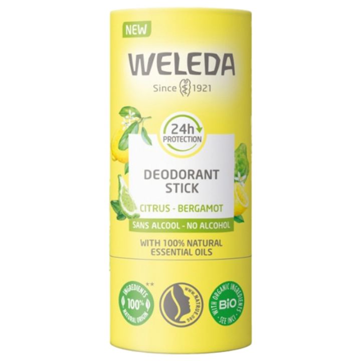 Deodorant Stick Citrus Bergamot Weleda - Stick von 50 g