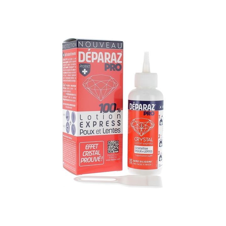 Déparaz pro Lotion express gegen Läuse und Nissen - Flasche mit 100 ml