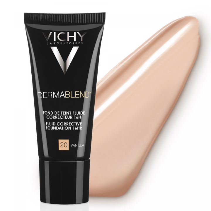 Dermablend Flüssige Korrektur-Foundation 16h Vanilla 20 Vichy - Tube mit 30 ml