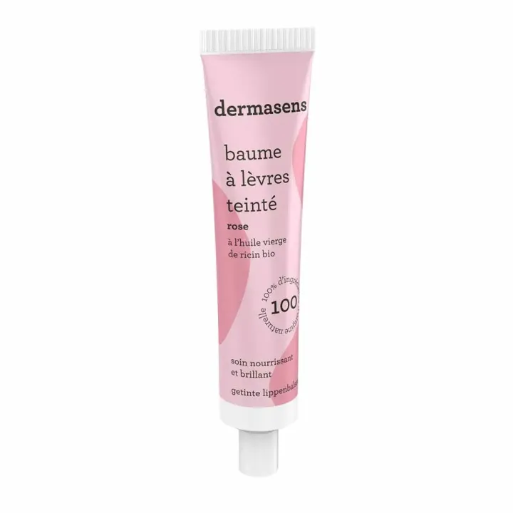 Dermasens Tönender Lippenbalsam Rose Grüne Marke - 15ml Tube