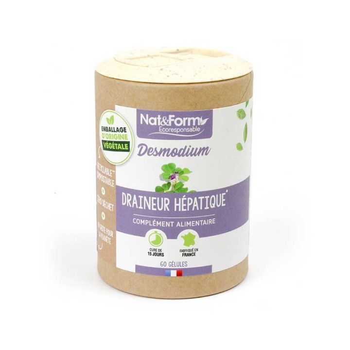 Desmodium Ecoresponsable Nat&Form - Packung mit 60 Kapseln