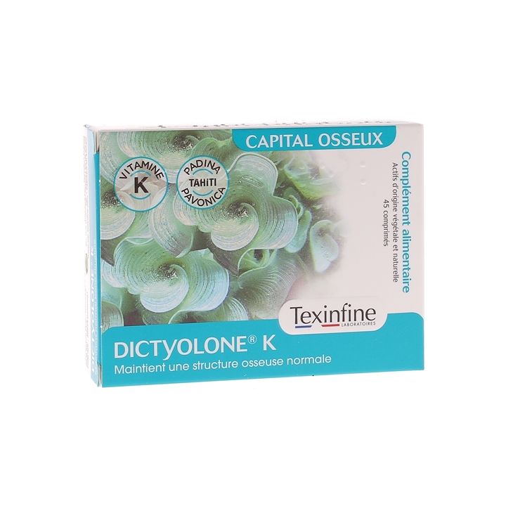 Dictyolone K Texinfine - Packung mit 45 Tabletten