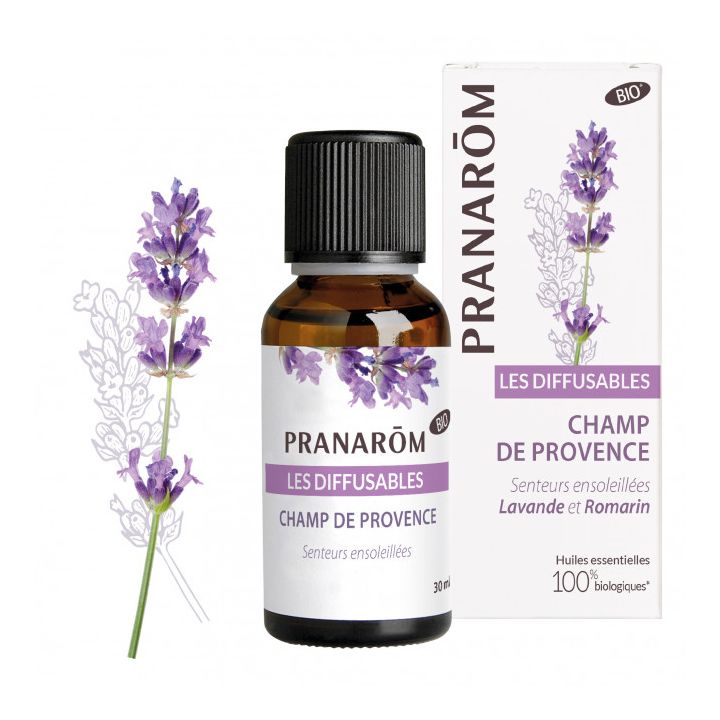 Diffusierbares Bio-Pranarôm Feld der Provence - 30 ml Flasche