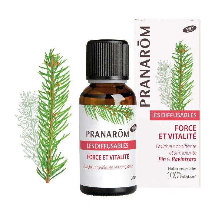 Diffusierbare Kraft und Vitalität Pranarom - Flasche mit 30 ml