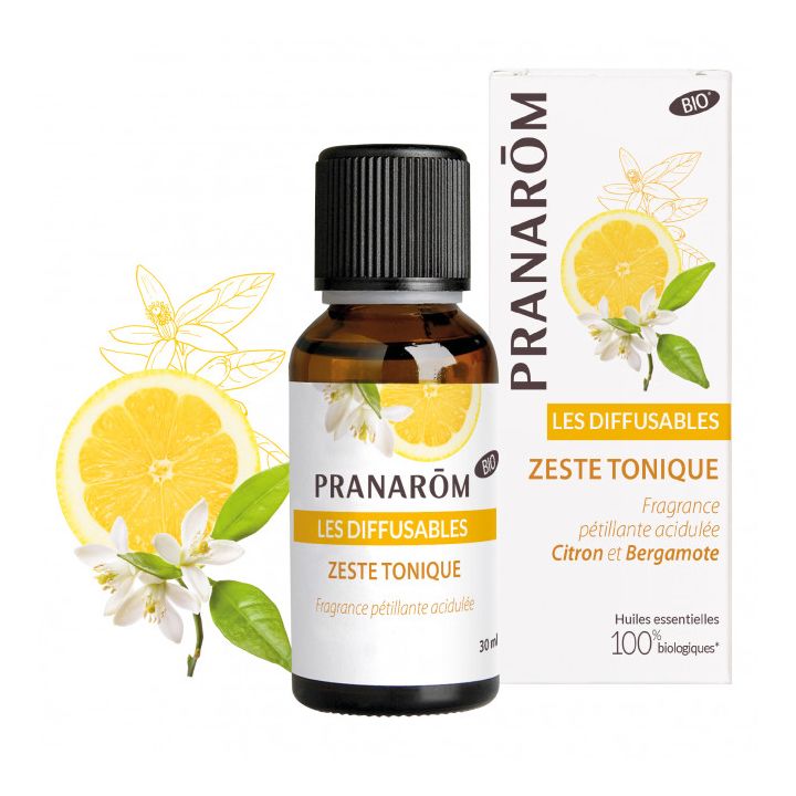 Diffusierbares Zeste Tonique Pranarom - Flasche mit 30 ml