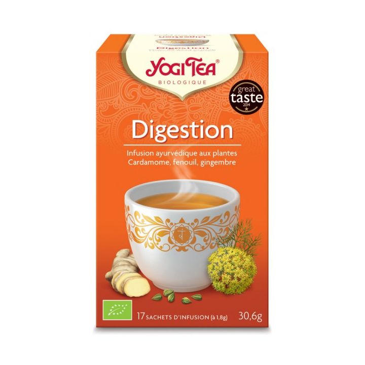 BIO Yogi Tea Verdauung - Box mit 17 Beuteln
