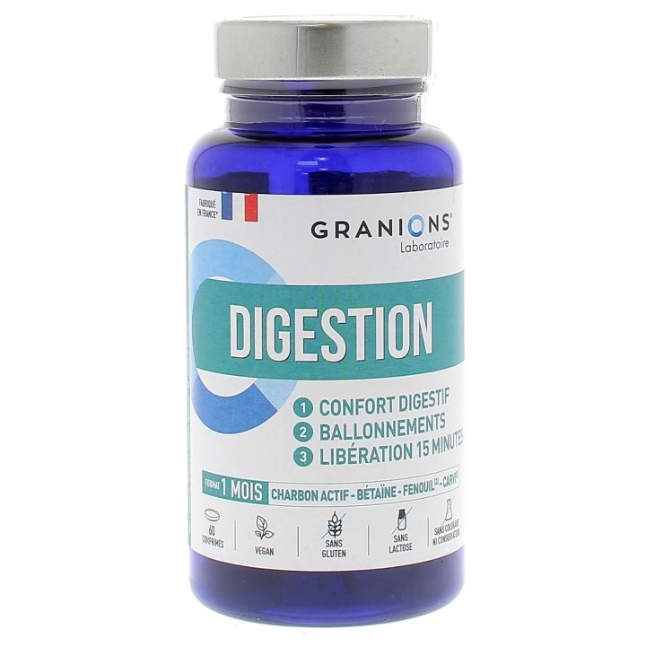 Digestion Granions - Packung mit 60 Tabletten