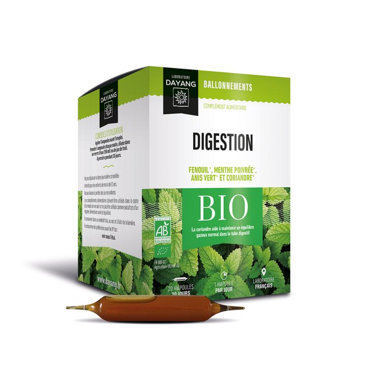 Bio Dayang Flacher Bauch Verdauung - 20 Ampullen Box