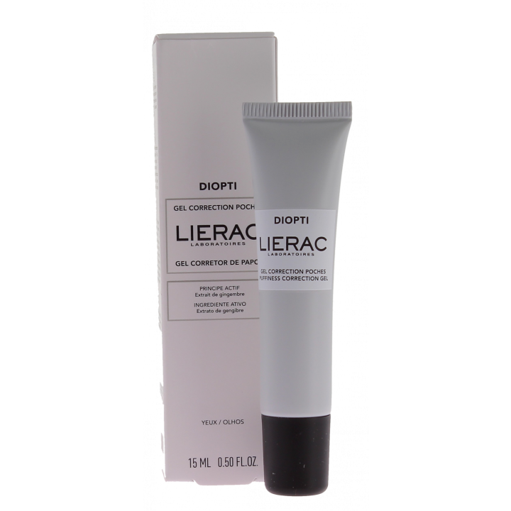 Diopti Gel Korrektur Taschen Lierac - Tube mit 15 ml